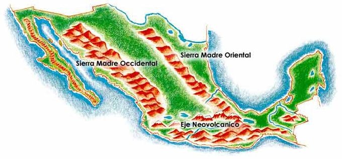 Eje Neo Volcánico Transversal