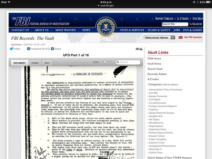 The aquí la página 22 del primer documento de un paquete de dieciséis en donde describen a los viajeros del espacio, en la siguiente imagen presentó una ampliación de dicho documento.