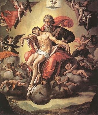 Y para hacer más interesante el misterio existe una pintura del tsiglo XVI, que muestra una esfera parecida a las ya mencionadas en la Pintura “La Santísima Trinidad” de Pieter Coecke van Aelst. 14 de agosto de 1502 - Bruselas, 6 de diciembre de 1550) fue un pintor, grabador, dibujante y editor flamenco. Es también recordado como productor de tapices y porque fue suegro de Pieter Brueghel el Viejo.  Fue asimismo tío del también pintor  Joachim Beeuckelaer