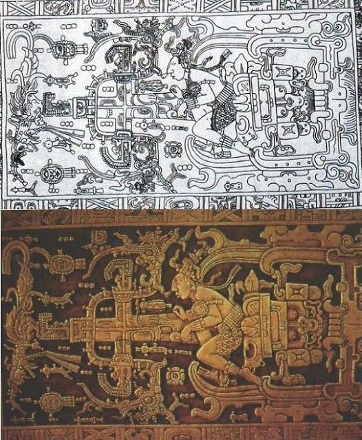 El famoso astronauta de Pakal