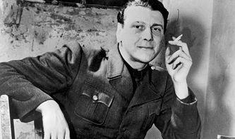 Fotografía tomada en España del héroe de guerra nazi  Otto Skorzeny