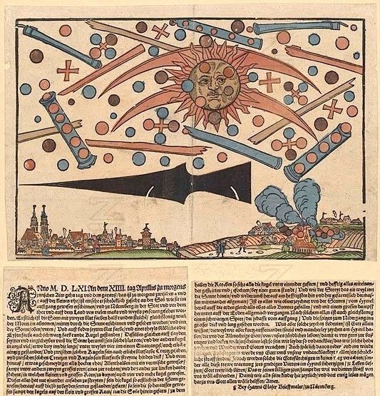 Del artista Hans Glaser “aparición terrible” 