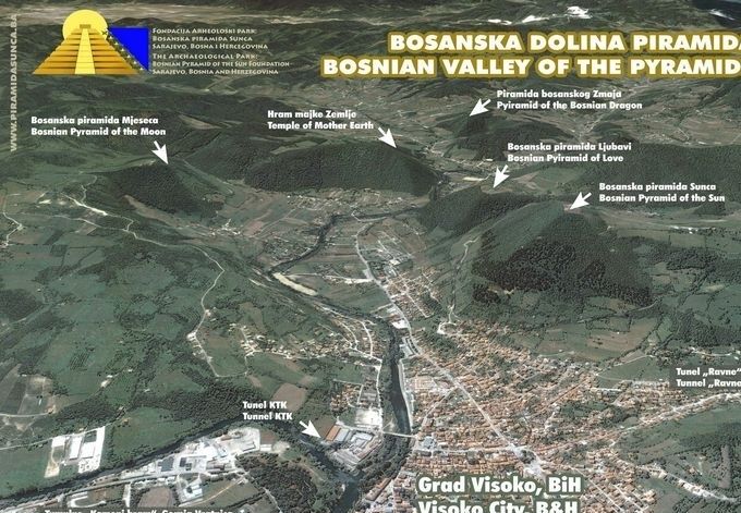 Las pirámides del valle de Bosnia