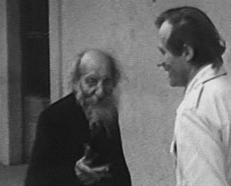 Hall y el Padre Crespi
Cuenca 1976

