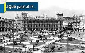 Foto Antigua del Palacio del Ayuntamiento tomada desde la Catedral