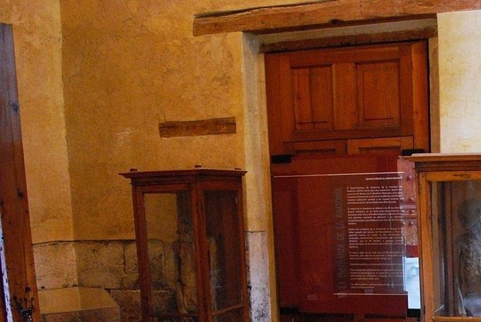 Primera sala de exposiciones del museo
