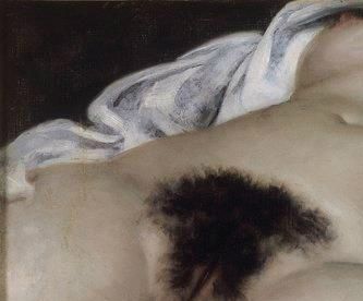 L'Origine du monde, Gustave Courbet (1819-1877, Oleo sobre lienzo, Museo de Orsay, Paris