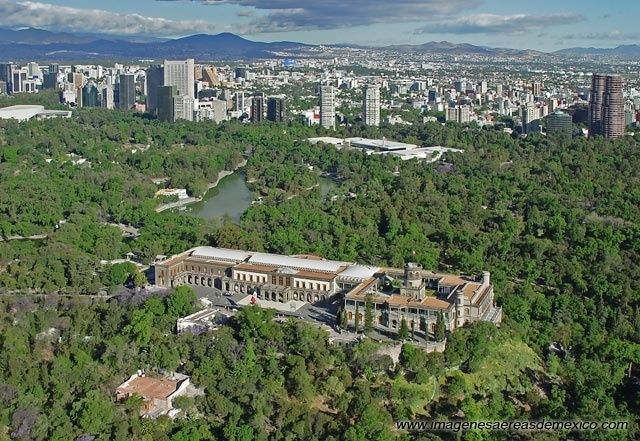 Vista Panorámica del Castillo de Chapultepec