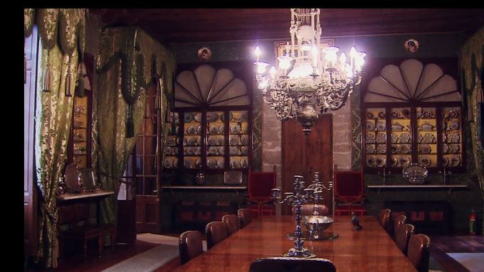Vista del comedor de la Casa de la Bola