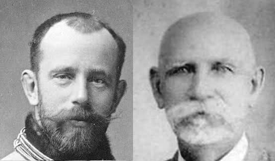 Maximiliano a la izquierda y Justo Armas a la derecha
