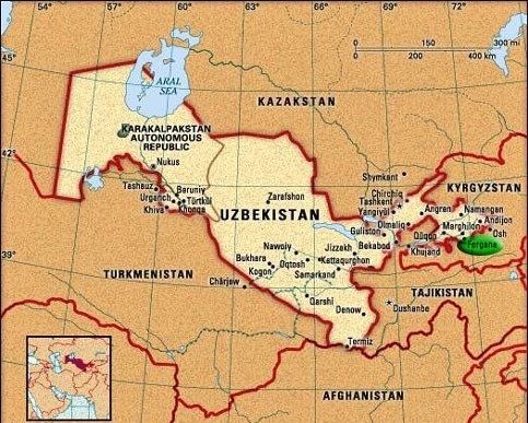 Las Cuevas de Fergana ubicadas al sureste de Uzbekistan