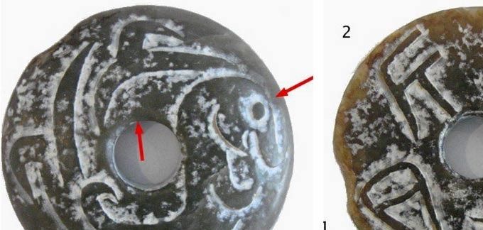 08 DE OCTUBRE DE 2015 - 3:35 PERSONAS INDÍGENAS...
Enigmático artefacto: Posible disco chino Bi (Jade) encontrado en un jardín en Kentucky
