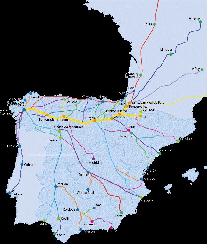 Los Caminos de Santiago