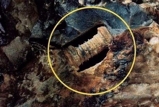 Hueco no llenado por la sedimentación  a través de los años
