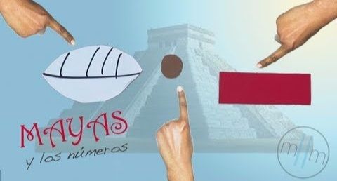 El cero, el uno y el cinco mayas