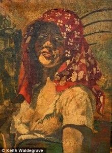 Retrato de Sra. Lobjoie por cabo Adolf Hitler
