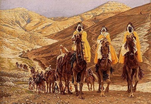 El viaje de los magos de James Tissot en 1902