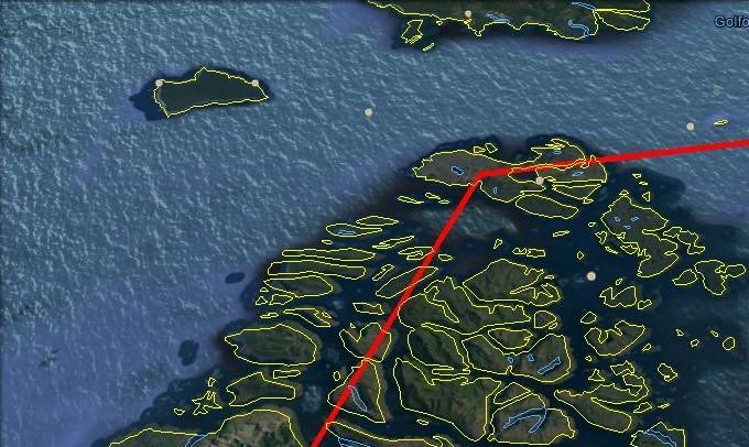 En el interior de esta figura trazada sobre las regiones de Los Lagos y de Aisén, confluyen todas las versiones de los testigos que han visitado la enigmática Isla Friendship. Sin embargo, para algunos, no se trataría de una isla, sino de una población sobre el continente