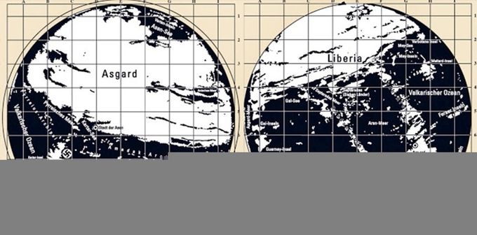 Mapas Nazis del Interior de la Tierra