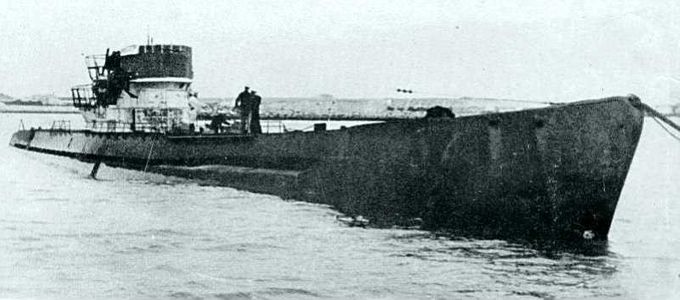 Uboat U-530 en las costas argentinas antes de su rendición en Buenos Aires