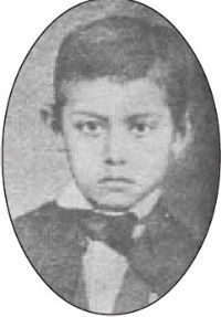 Niño Benito Juárez García
