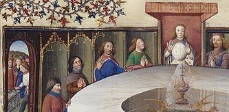 Los caballeros de la mesa redonda