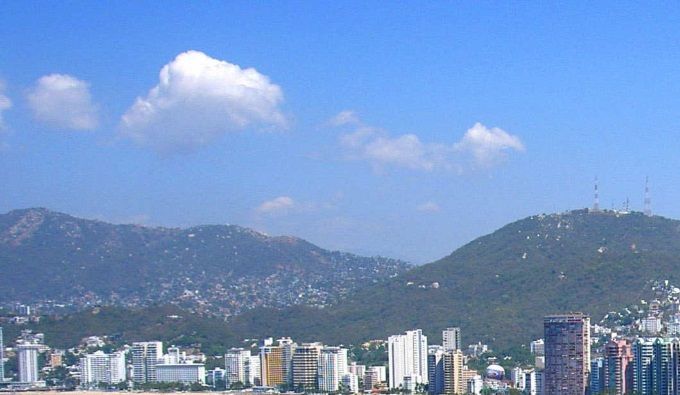 Bahía de Santa Lucía Acapulco. 