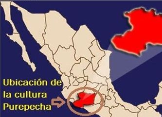 Ubicación del pueblo Purépecha en México