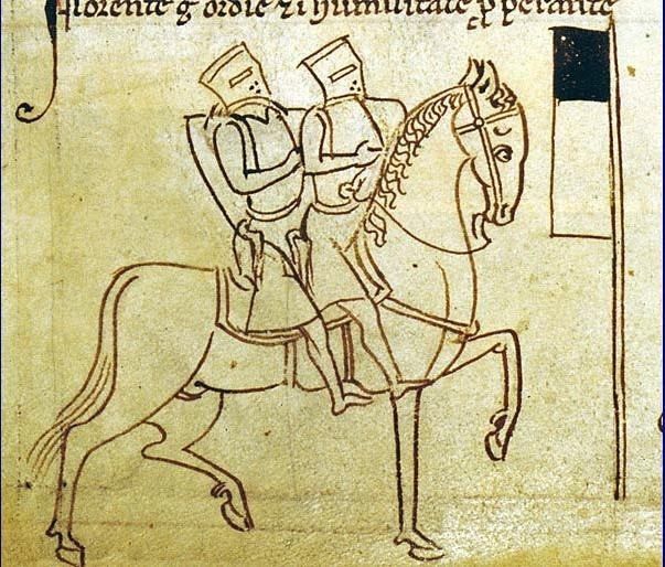 By Matthew Paris - British Library Royal MS 14 C VII, fol 42v (bl.uk), Public Domain