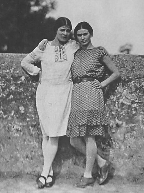 Tina y Frida en su época de amantes