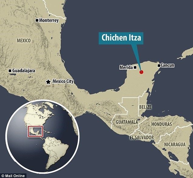 Los mayas que construyeron Chichén Itzá llegaron a dominar la península de Yucatán en el sureste de México, se muestra arriba, durante cientos de años antes de desaparecer misteriosamente entre la 8va y 9na centuria.