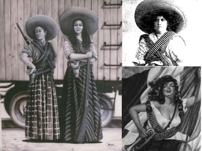 Adelitas o soldaderas