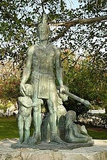 Gonzalo Guerrero y su familia