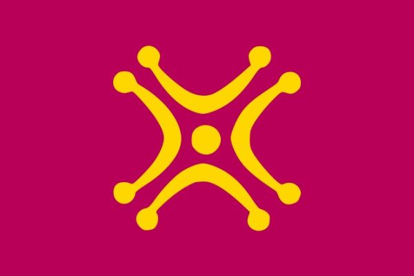 Lábaro cántabro, interpretación actual de un símbolo que se ha constatado que los cántabros usaban frecuentemente.