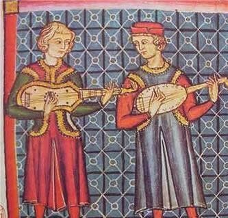 La guitarra morisca o mandora es un instrumento musical de cuerda pulsada.