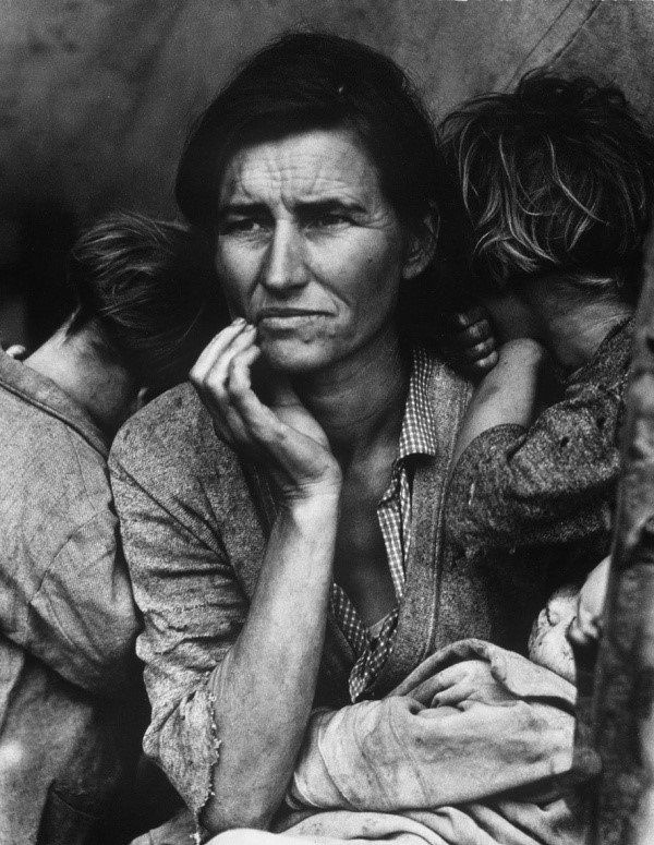 © femunity   
Recolectora de guisantes y madre de siete hijos durante el así llamado 