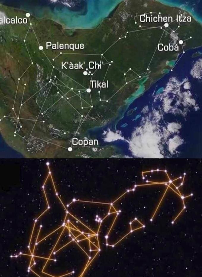 Las Ciudades Mayas Espejo del Cielo Americano