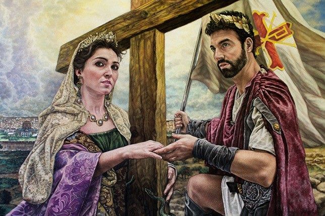 Santa Elena y su hijo Constantino El Grande