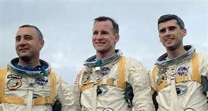 Guss Grisson, Ed White y Roger Chaffee
