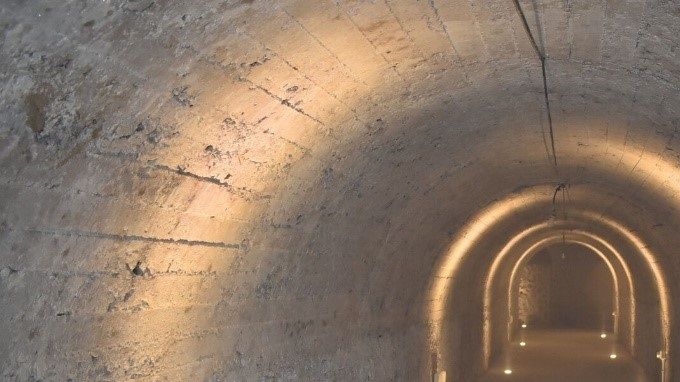 Hasta que se inició el proyecto 'Cuenca Subterránea', el refugio se utilizaba como almacén municipal. ARES Arqueología