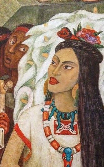 La princesa Tecuichpo Ixquixóchitl