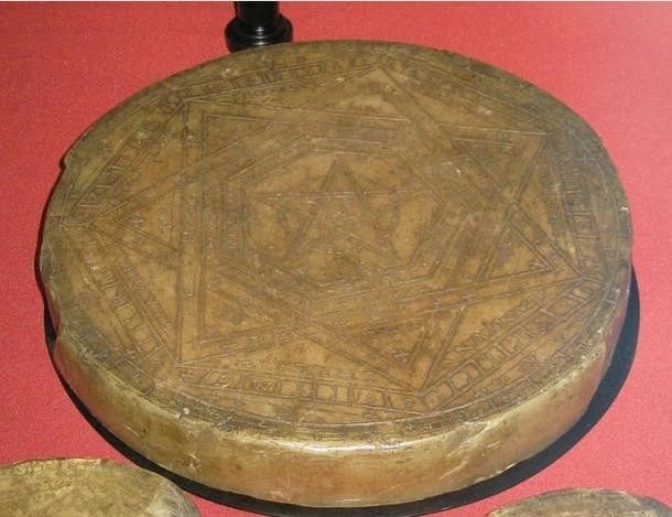 El sello de Dios de John Dee ( Wikimedia Commons )