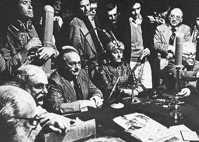 Una sesión celebrada para contactar con el espíritu de Houdini