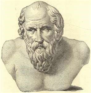 Diógenes de Sinope. Nació en Sínope (hoy Sinope, Turquía) hacia el 412 a. C murió en Corinto en el 323 a. C. Filósofo griego 