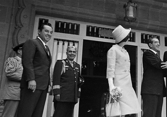 visita de Kennedy a México con López Mateos