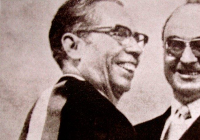 Diaz Ordaz en el cambio de poderes con Luis Echeverría