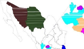 Regiones de origen de los Chongos Zamoranos