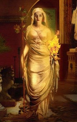 Hestia o su equivalente romana Vesta