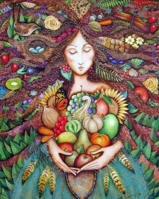 Gaía, la Madre Tierra, la Tonantzin, la Pacha Mama
