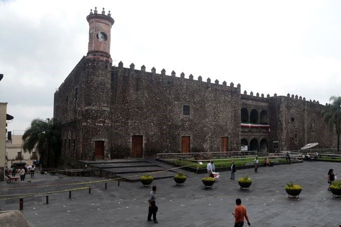 Palacio de Cortés En El Centro de Cuernavaca